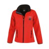 Blouson Femme Rouge/Noir softshelle American Fada