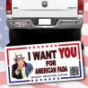 Autocollant I WANT YOU FOR AMERICAN FADA