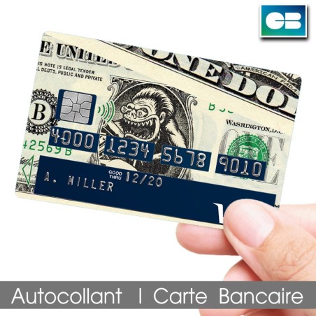 Stickers Carte Bancaire American Fada - One Dollar