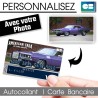 Stickers Carte Bancaire American Fada - Personnaliser